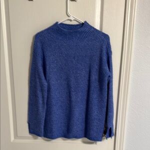 Never Worn! So Cozy! Loft Blue Knit Sweater - XS